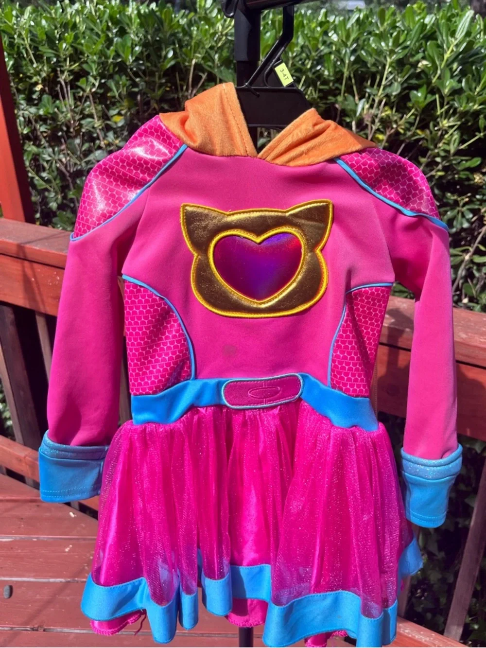Ginny Toddler Pink Hooded Dress Costume - Picture 2 of 4